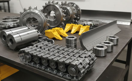 قطع غيار الجرافات والحفارات عالية الجودة للمعدات الثقيلة